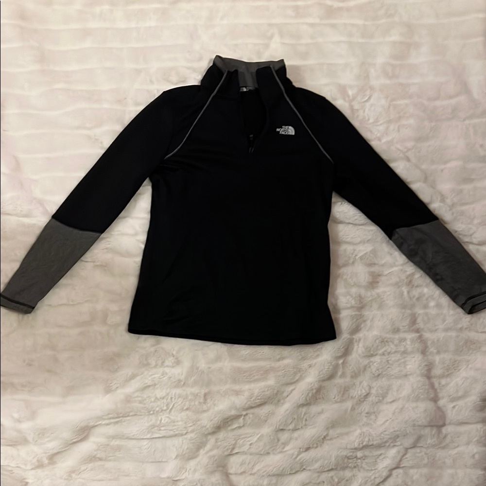 The North Face Black and Gray Pullover